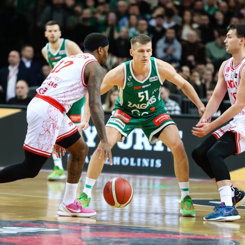  LKL lyderių akistata: „Žalgiris“ – „Rytas“  © T. Biliūno / BNS nuotr.