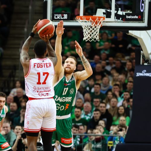  LKL lyderių akistata: „Žalgiris“ – „Rytas“  © T. Biliūno / BNS nuotr.