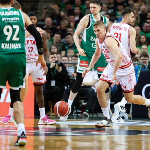  LKL lyderių akistata: „Žalgiris“ – „Rytas“  © T. Biliūno / BNS nuotr.