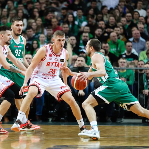  LKL lyderių akistata: „Žalgiris“ – „Rytas“  © T. Biliūno / BNS nuotr.