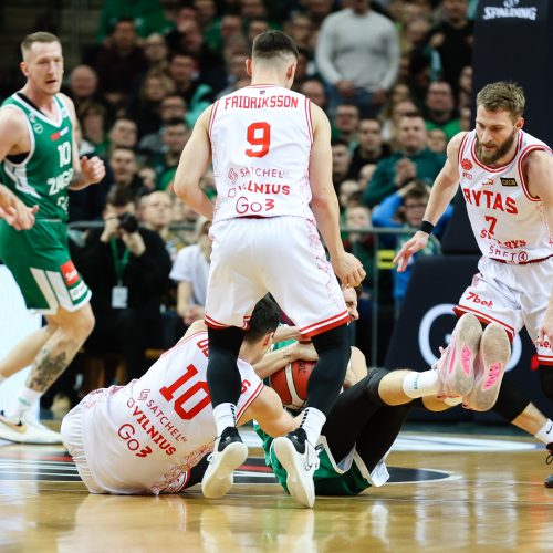  LKL lyderių akistata: „Žalgiris“ – „Rytas“  © T. Biliūno / BNS nuotr.