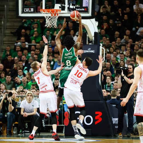  LKL lyderių akistata: „Žalgiris“ – „Rytas“  © T. Biliūno / BNS nuotr.