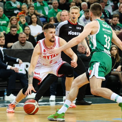  LKL lyderių akistata: „Žalgiris“ – „Rytas“  © T. Biliūno / BNS nuotr.