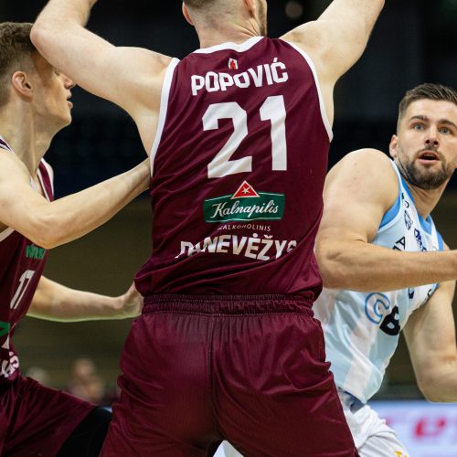 LKL mažojo finalo rungtynės: „Lietkabelis“- Jonavos „CBet“  © P. Peleckio / BNS nuotr.