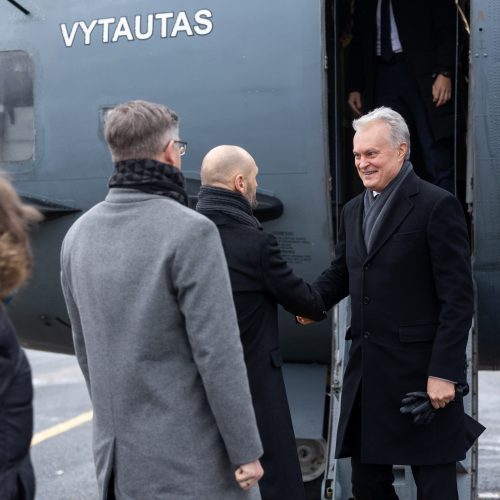 Baltijos šalių prezidentų susitikimas Taline  © L. Balandžio / BNS nuotr.