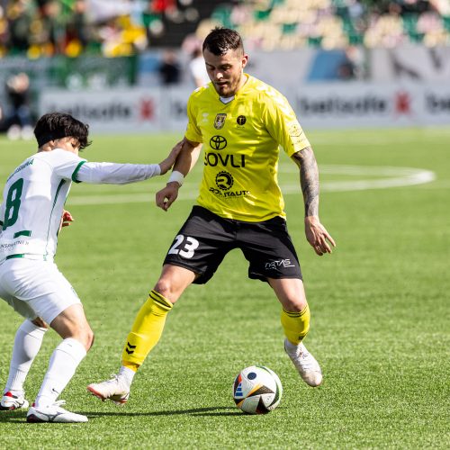 A lygos rungtynės LFF stadione: Vilniaus „Žalgiris“ - „Šiauliai“  © P. Peleckio / BNS nuotr.