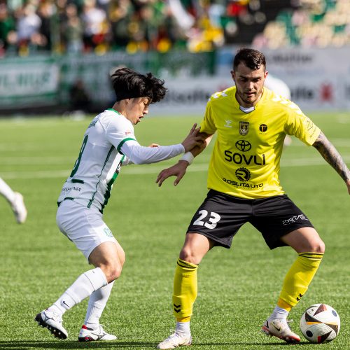 A lygos rungtynės LFF stadione: Vilniaus „Žalgiris“ - „Šiauliai“  © P. Peleckio / BNS nuotr.