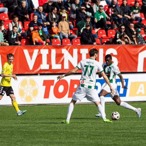 A lygos rungtynės LFF stadione: Vilniaus „Žalgiris“ - „Šiauliai“  © P. Peleckio / BNS nuotr.