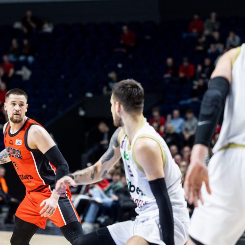 LKL rungtynės: Vilniaus „Rytas“ - Panevėžio „7bet-Lietkabelis“  © P. Peleckio / BNS nuotr.