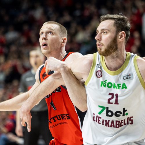 LKL rungtynės: Vilniaus „Rytas“ - Panevėžio „7bet-Lietkabelis“  © P. Peleckio / BNS nuotr.