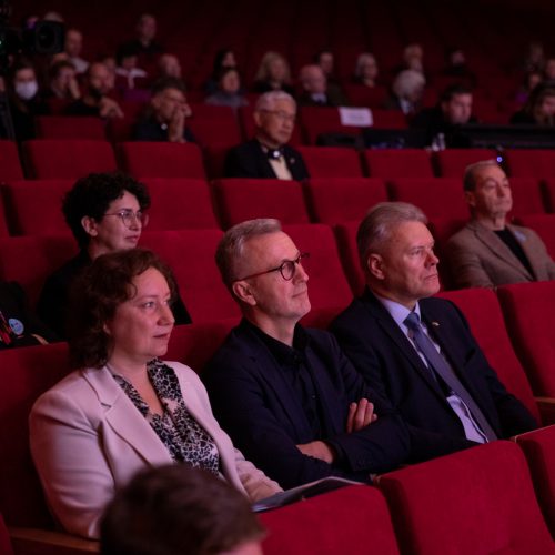 Premjerė lankėsi Litvakų kultūros forume  © L. Penek/ Vyriausybės kanceliarijos nuotr.