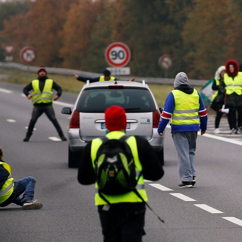 Streikas Prancūzijoje  © Scanpix nuotr.