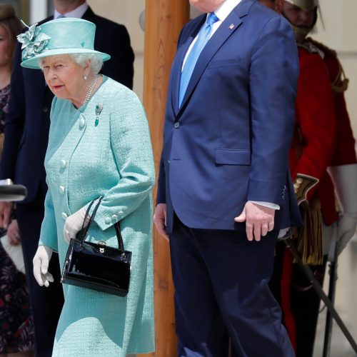 D. Trumpo vizitas Didžiojoje Britanijoje  © Scanpix nuotr.