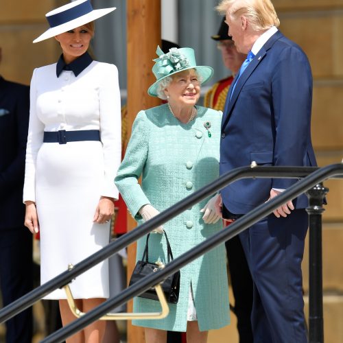 D. Trumpo vizitas Didžiojoje Britanijoje  © Scanpix nuotr.