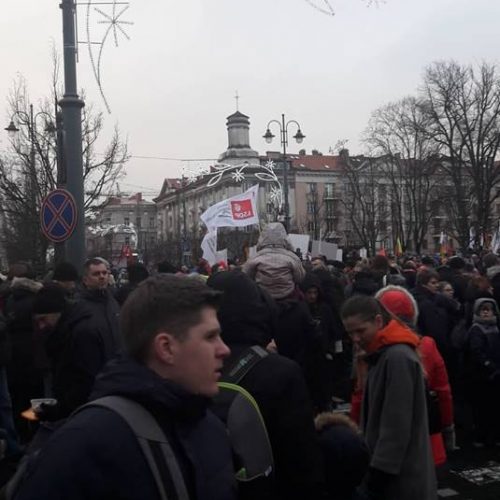 Protestas „Paskutinis skambutis“  © Vilijos Virkutytės, Pauliaus Peleckio/Fotobanko nuotr, Dainiaus Labučio (ELTA) nuotr.