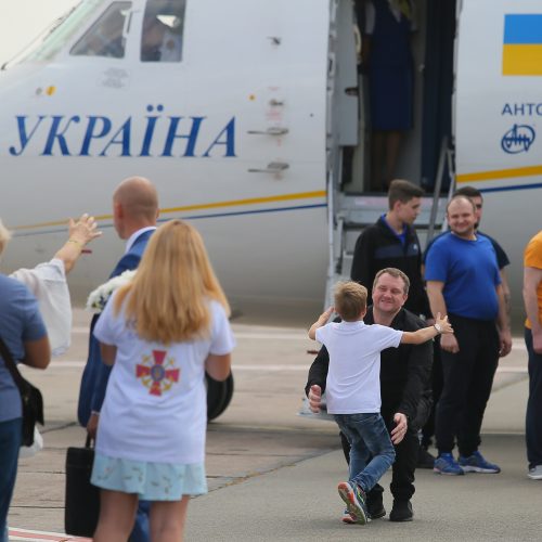 Ukraina ir Rusija apsikeitė kaliniais  © Scanpix nuotr.