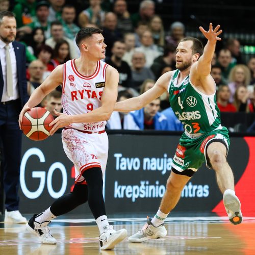  LKL lyderių akistata: „Žalgiris“ – „Rytas“  © T. Biliūno / BNS nuotr.