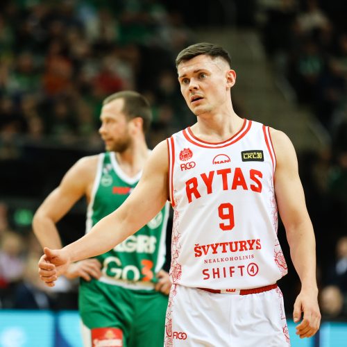  LKL lyderių akistata: „Žalgiris“ – „Rytas“  © T. Biliūno / BNS nuotr.