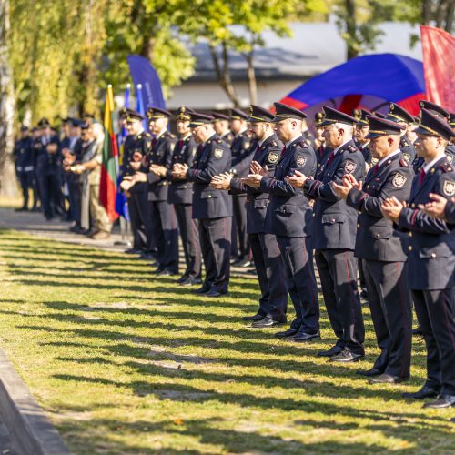 Priešgaisrinėms gelbėjimo tarnyboms perduoti 47 automobiliai  © I. Gelūno / BNS nuotr.