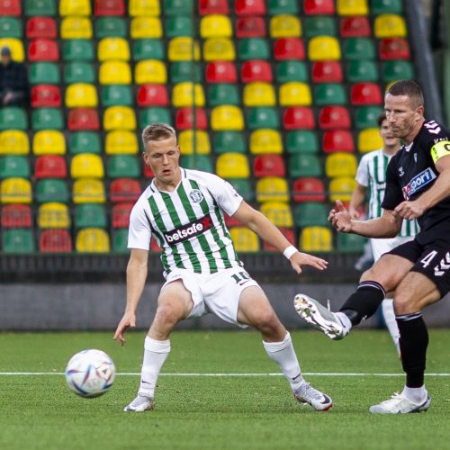 A lygos rungtynės: Vilniaus „Žalgiris“ – „Kauno Žalgiris“  © I. Gelūno / BNS nuotr.