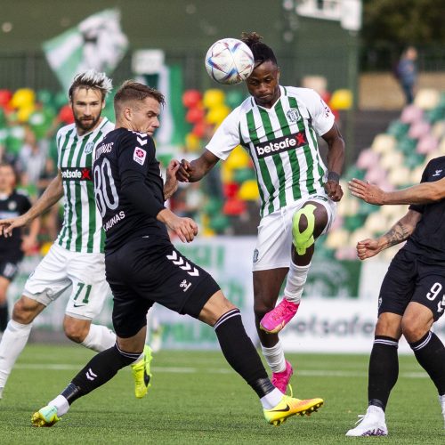 A lygos rungtynės: Vilniaus „Žalgiris“ – „Kauno Žalgiris“  © I. Gelūno / BNS nuotr.