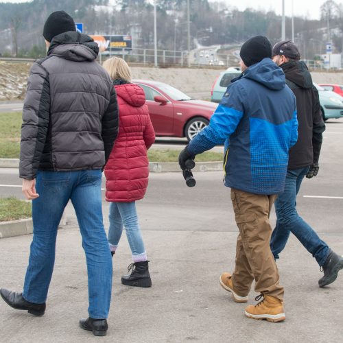 Tęsiama dingusio 15-mečio paieška Vilniuje  © Butauto Barausko, L. Balandžio / BNS nuotr.
