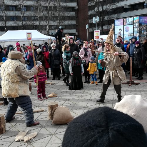 Užgavėnės Klaipėdoje  © Daivos Janauskaitės nuotr.