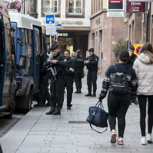 Kruvinas išpuolis Strasbūre  © Scanpix nuotr.