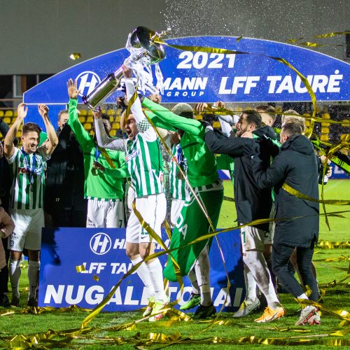 Vilniaus „Žalgiris“ iškovojo LFF taurę  © L. Balandžio / Fotobanko nuotr.