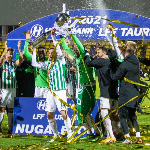 Vilniaus „Žalgiris“ iškovojo LFF taurę  © L. Balandžio / Fotobanko nuotr.