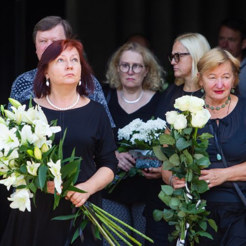 Saksofonininko R. Brazaičio laidotuvės  © I. Gelūno / Fotobanko nuotr.