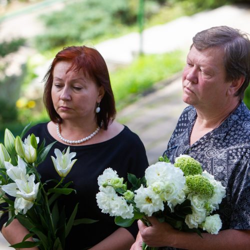 Saksofonininko R. Brazaičio laidotuvės  © I. Gelūno / Fotobanko nuotr.