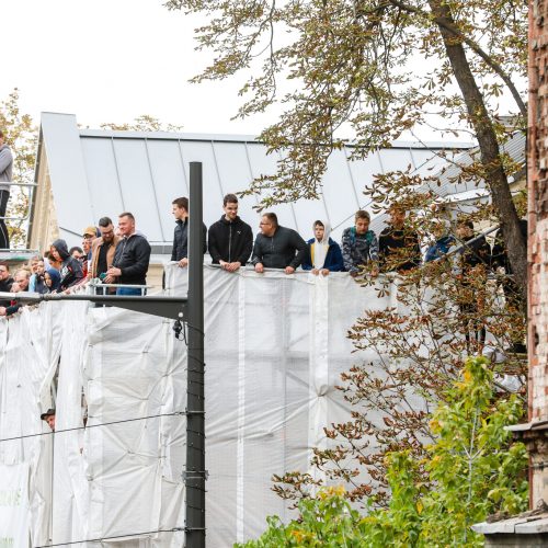 „Red Bull muilinių lenktynės“ Kaune  © Laimio Steponavičiaus ir T. Biliūno / Fotobanko nuotr.