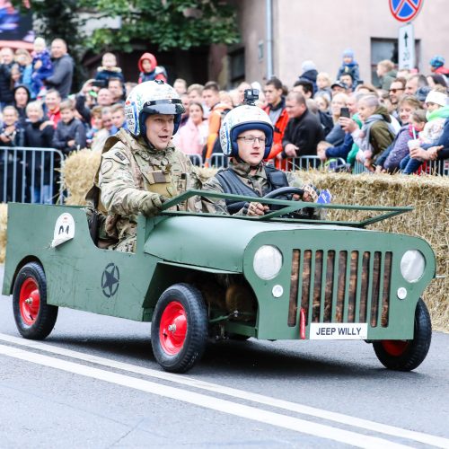 „Red Bull muilinių lenktynės“ Kaune  © Laimio Steponavičiaus ir T. Biliūno / Fotobanko nuotr.