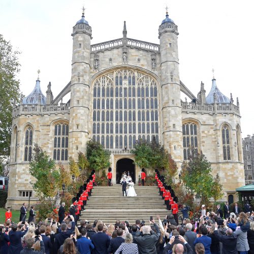 Didžiosios Britanijos princesės Eugenie vestuvės  © Scanpix nuotr.