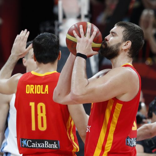 Pasaulio krepšinio čempionato finalas: Ispanija – Argentina  © Scanpix nuotr.