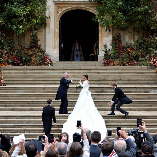 Didžiosios Britanijos princesės Eugenie vestuvės  © Scanpix nuotr.