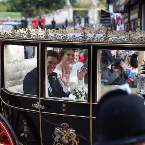 Didžiosios Britanijos princesės Eugenie vestuvės  © Scanpix nuotr.