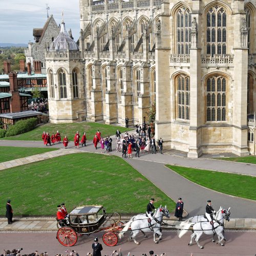 Didžiosios Britanijos princesės Eugenie vestuvės  © Scanpix nuotr.