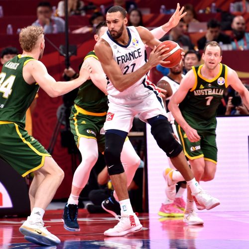 Pasaulio krepšinio čempionatas: Prancūzija – Australija  © Scanpix nuotr.