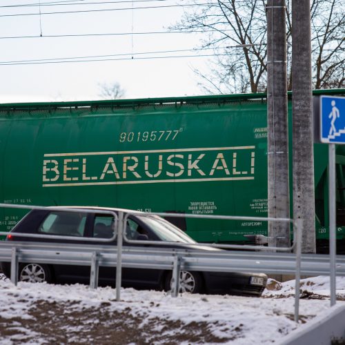 Lentvaryje atidarytas naujas tunelis po geležinkeliu  © L. Balandžio / „BNS Foto“ nuotr.