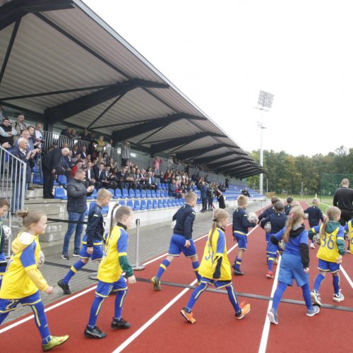 Klaipėdoje duris atvėrė atnaujinta Futbolo mokykla  © Vytauto Liaudanskio nuotr.
