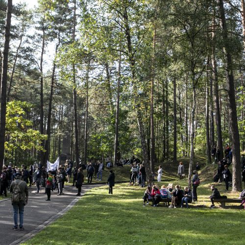 Genocido aukų pagerbimas Panerių memoriale  © P. Peleckio / Fotobanko nuotr.