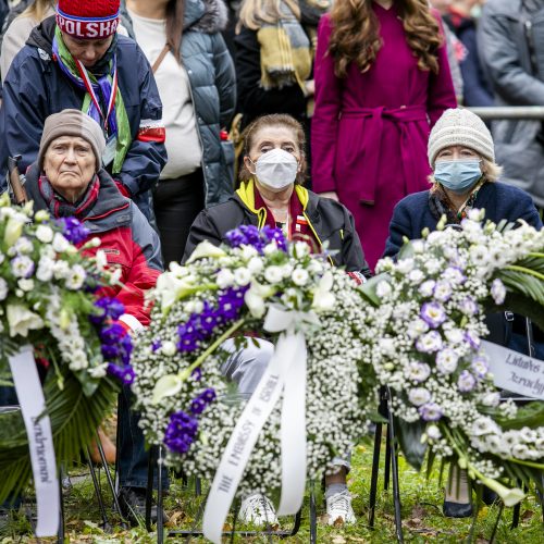 Holokausto pradžios Lietuvoje 80-ųjų metinių minėjimas  © P. Peleckio / Fotobanko nuotr.