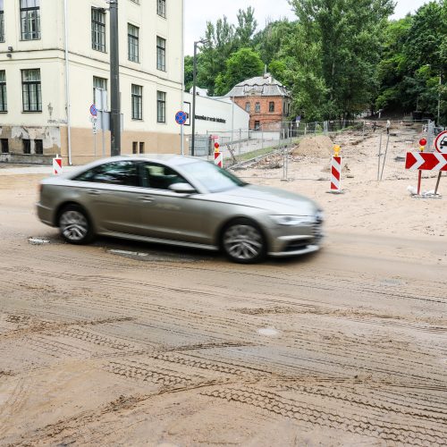 Kauno gatvės po lietaus  © T. Biliūno/Fotobanko nuotr.