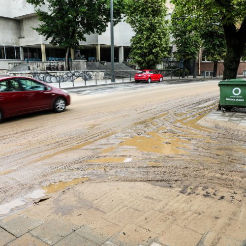 Kauno gatvės po lietaus  © T. Biliūno/Fotobanko nuotr.