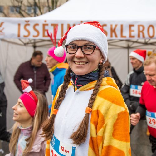 2019-ųjų kalėdinis Vilniaus bėgimas  © I. Gelūno / Fotobanko nuotr.