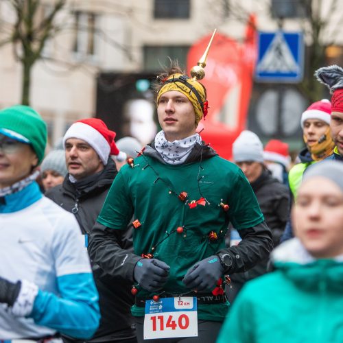 2019-ųjų kalėdinis Vilniaus bėgimas  © I. Gelūno / Fotobanko nuotr.