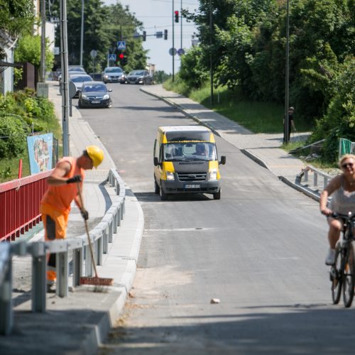 Baigta P. Kalpoko gatvės viaduko rekonstrukcija   © Vilmanto Raupelio nuotr.