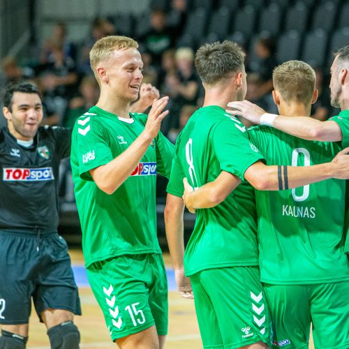 „Kauno Žalgiris“ – „Vikingai“ 8:0 | Futsalo A lyga  © Evaldo Šemioto nuotr.